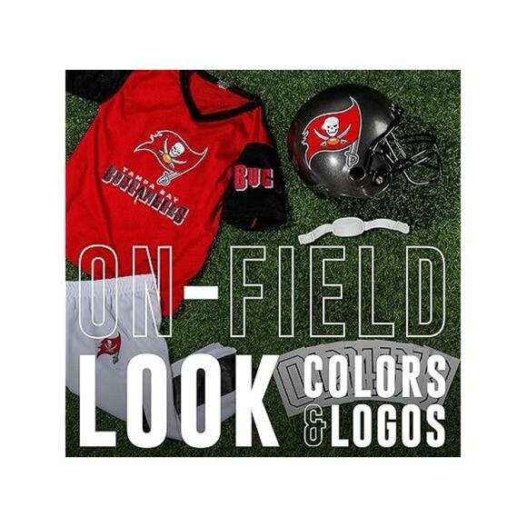 Franklin Sports All Team Uniform Set Youth NFL Football Jersey Helmet Kids SMALL - Picture 2 of 7